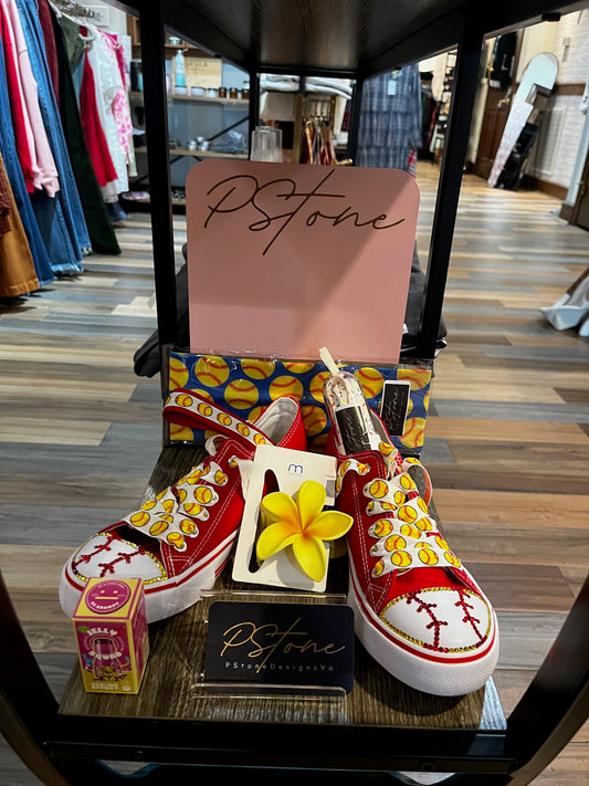 Softball Converse Dupe Shoes