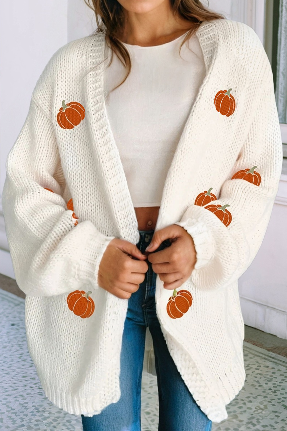 Pumpkin Cardigan