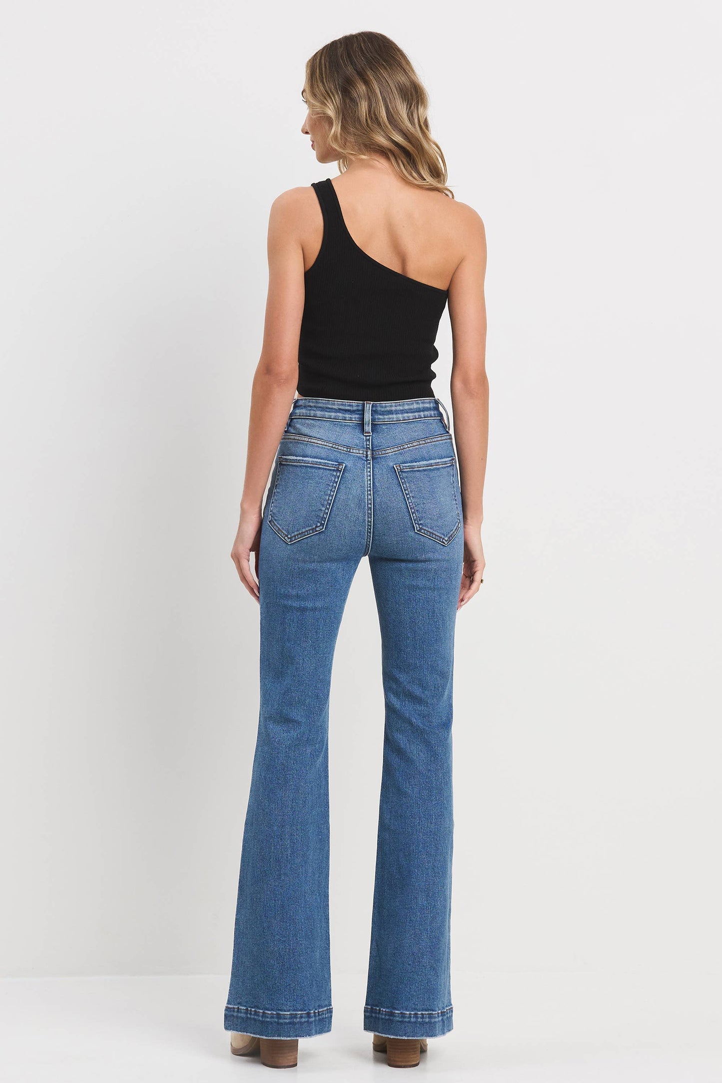 Utility Flare Jeans