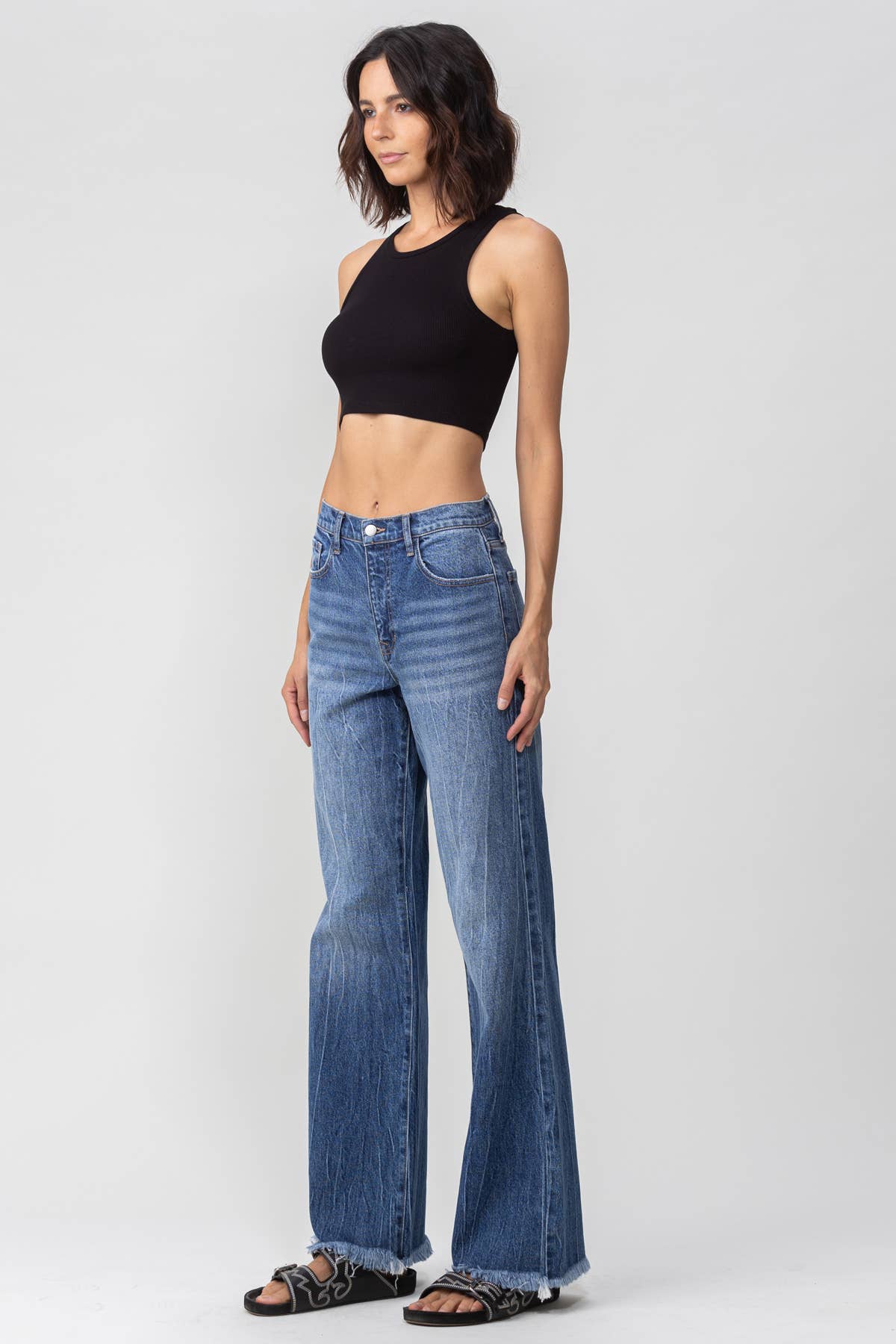 Riley Wide Leg Jeans