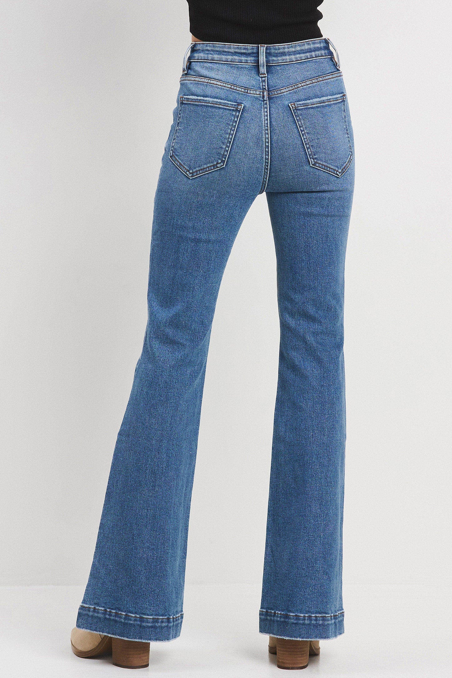Utility Flare Jeans