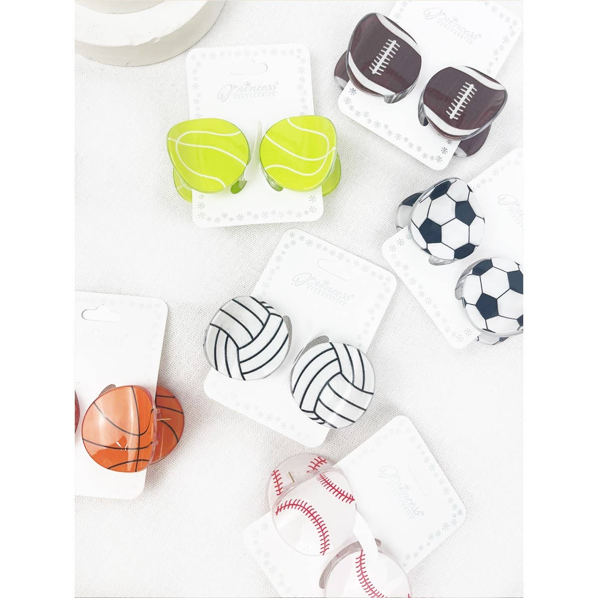 PStone- Sports Claw Clips