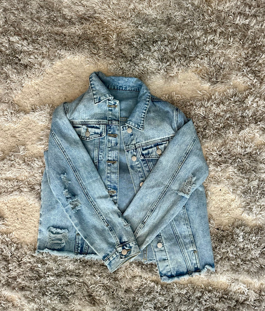 Sky Blue Denim Jacket