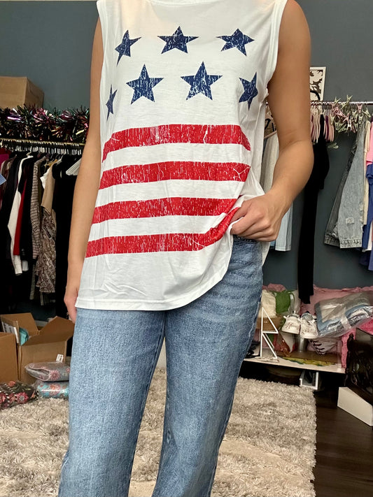 Star-Spangled Sweetheart Tank