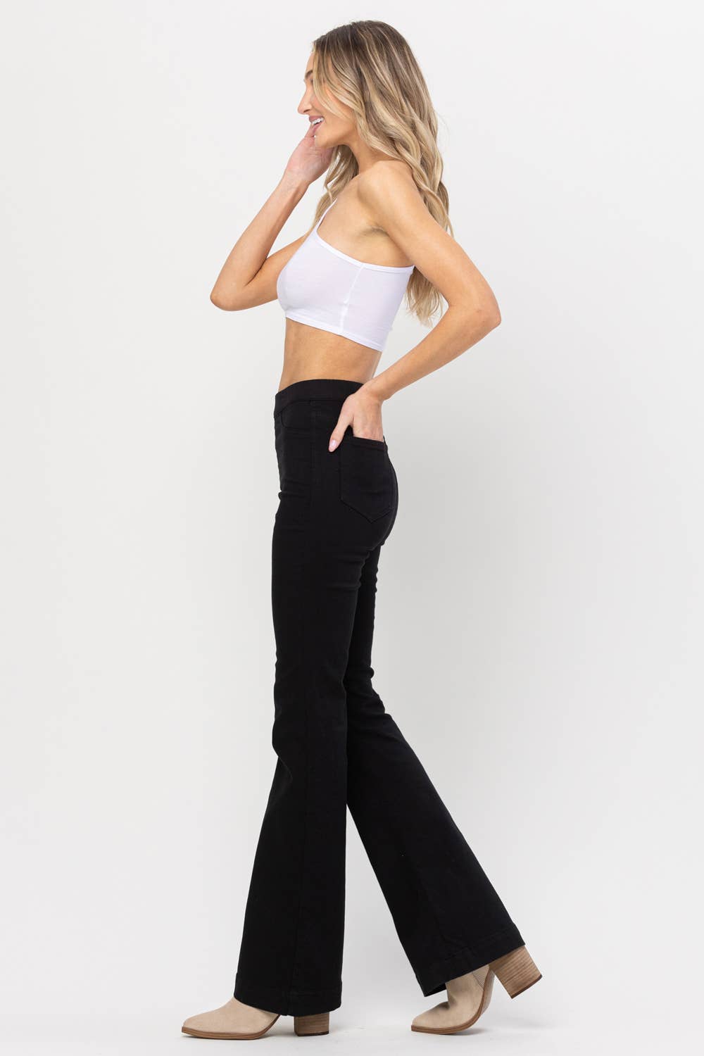 Stone Flare Pants