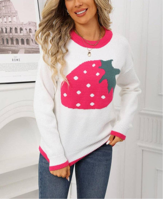 Strawberry Sweater