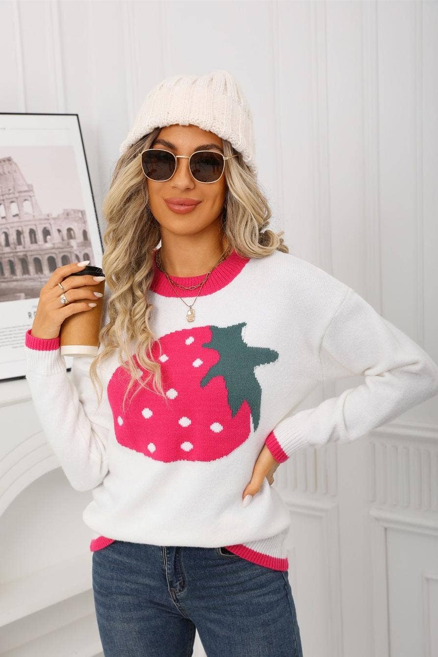 Strawberry Sweater