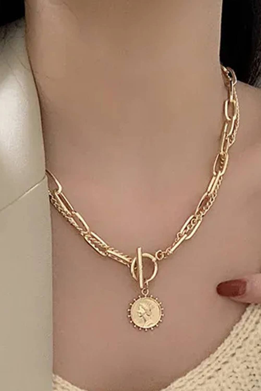 Vintage Coin Necklace