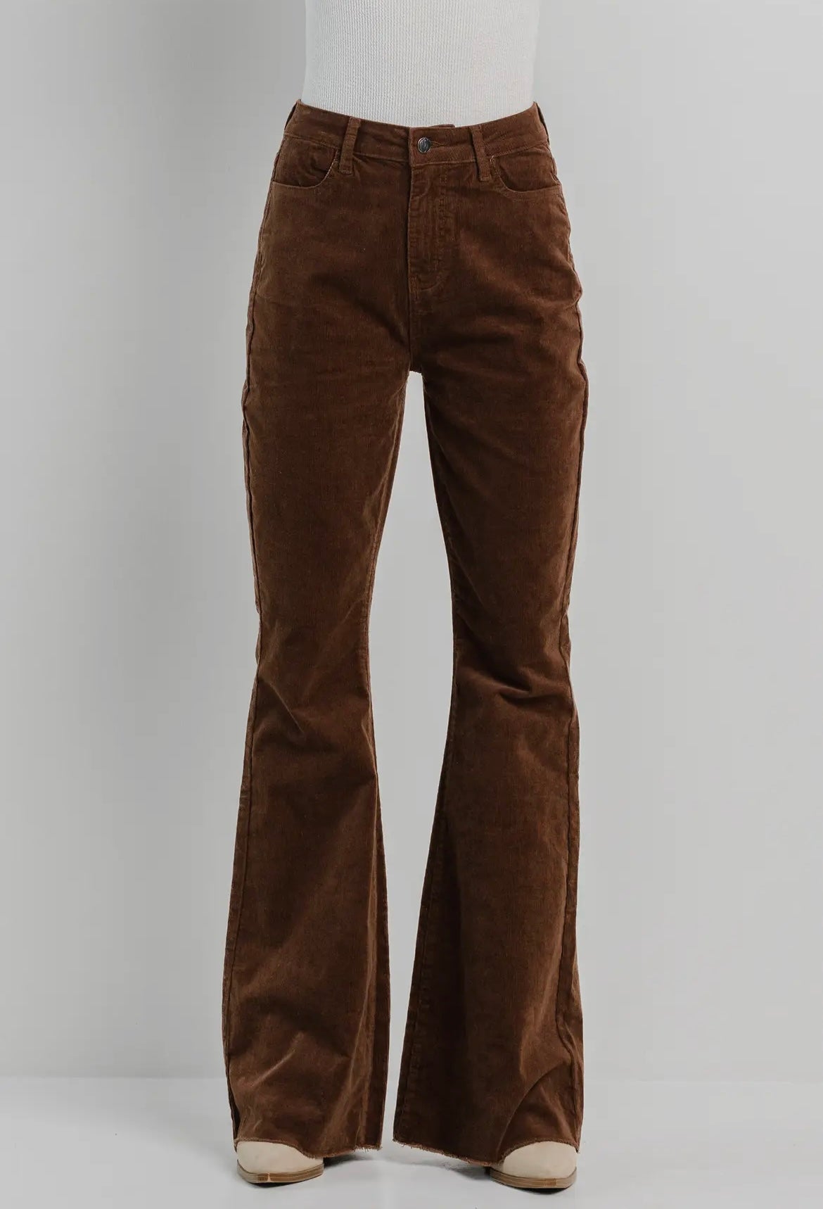 Corduroy Flare Jeans