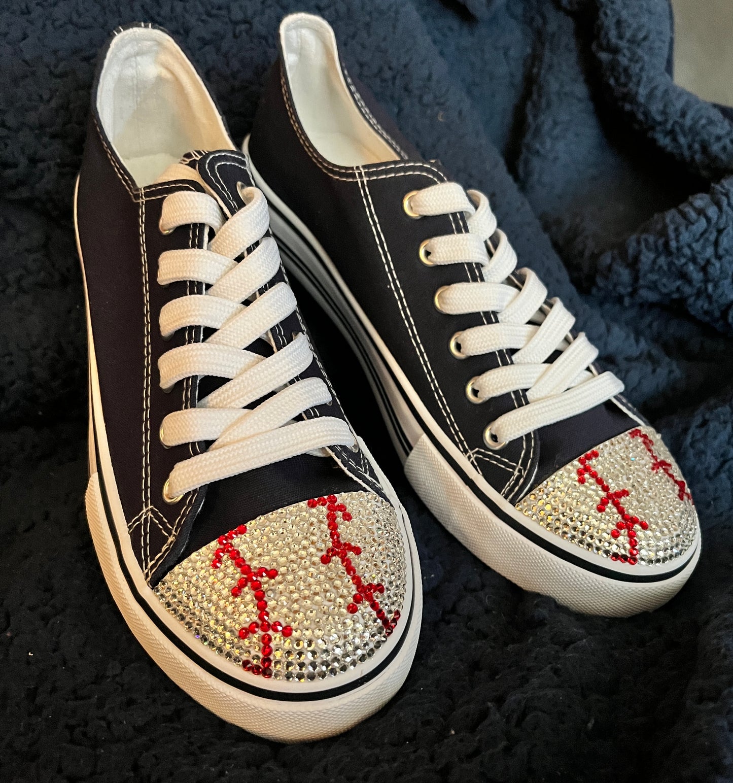 Baseball Converse Dupe Shoes