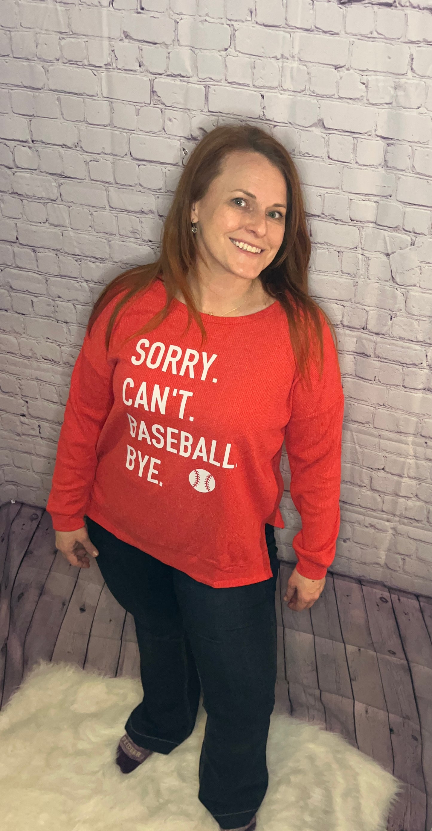 Sorry Can't Baseball Top