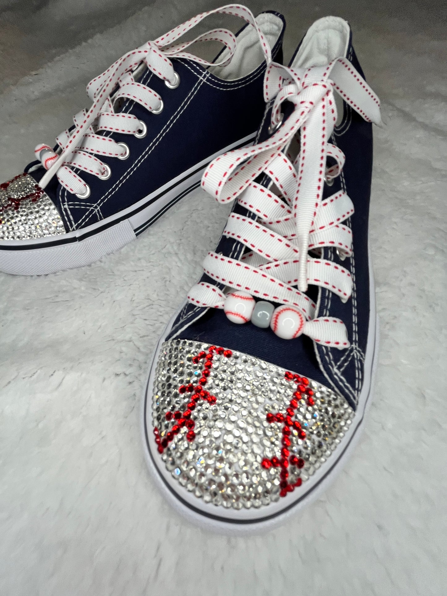 Baseball Converse Dupe Shoes