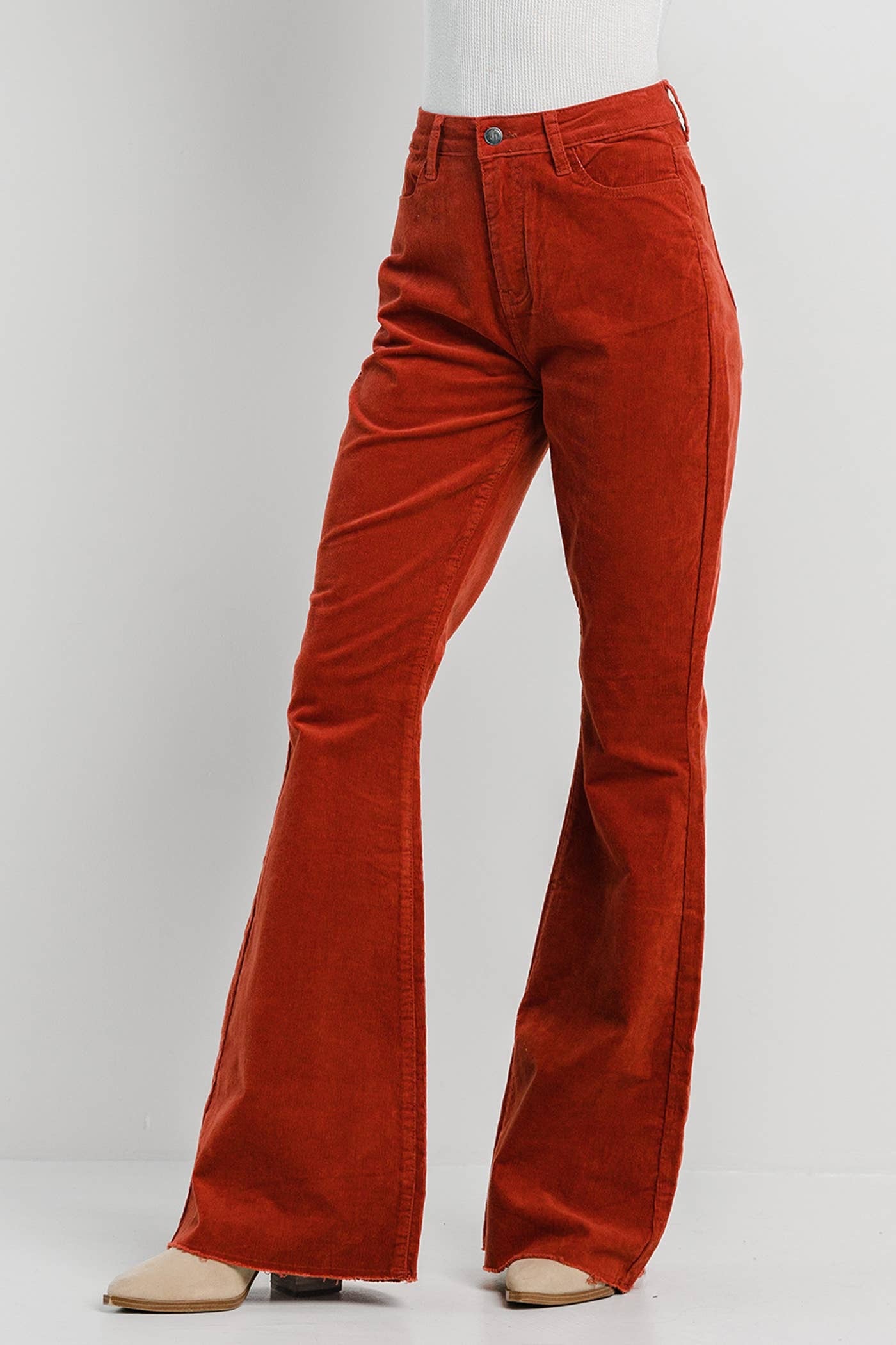 Corduroy Flare Jeans