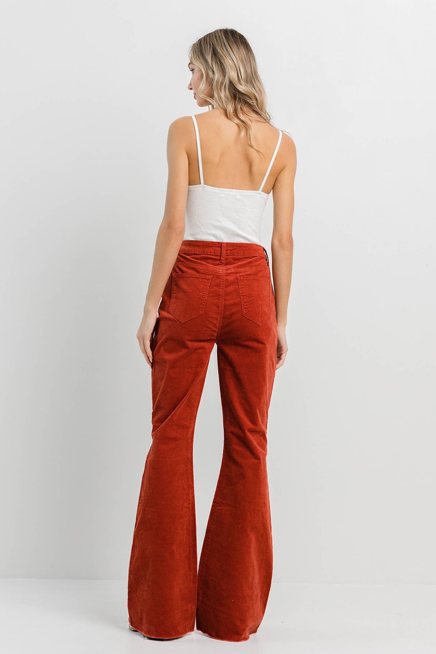 Corduroy Flare Jeans