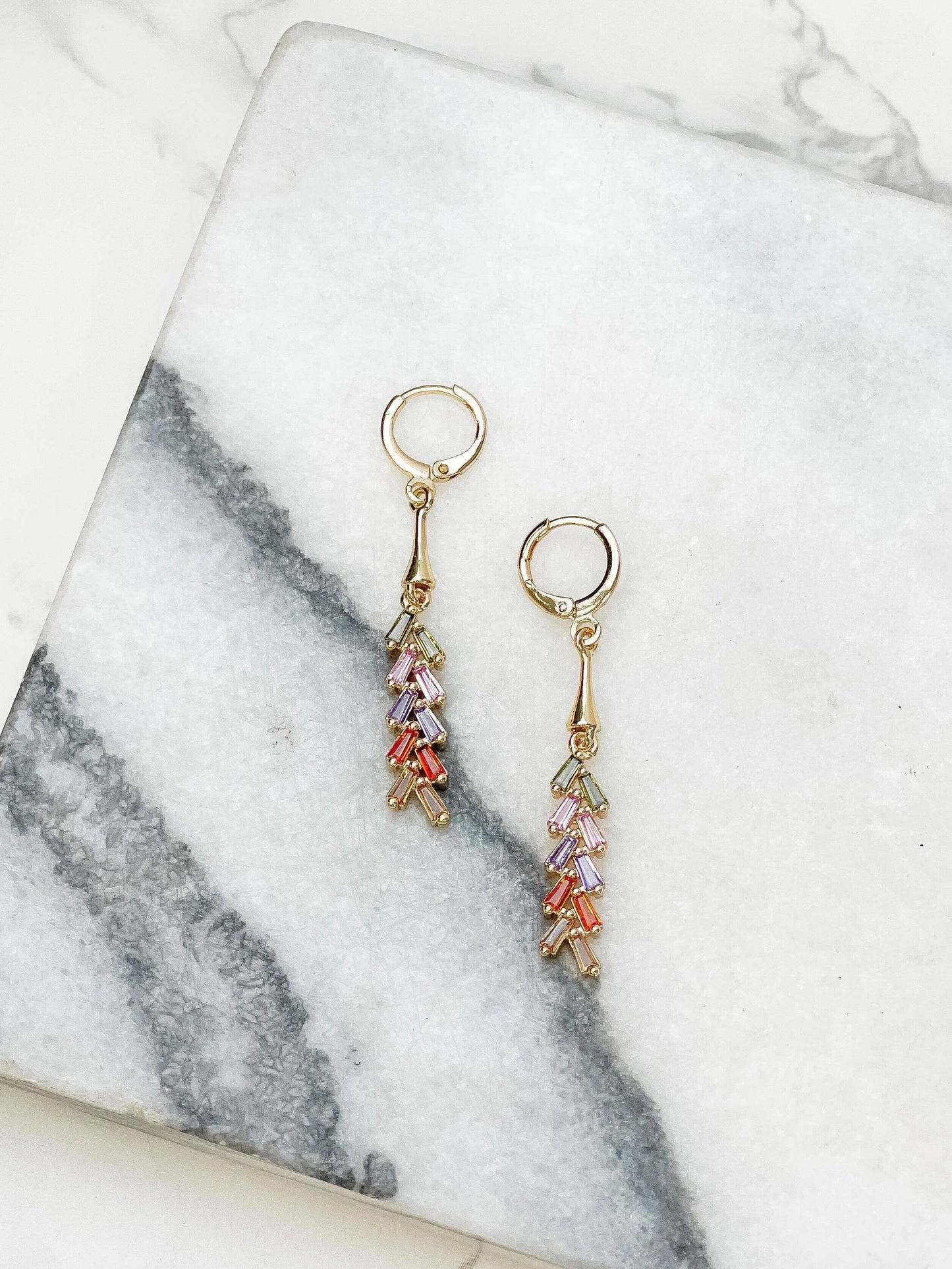 Crystal Drop Earrings